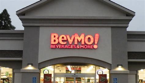 BEVMO! Hours of Operation in Ohio. Advertisement. 1 Location in Ohio. www.bevmo.com. 4.5 based on 50 votes. Name Address Phone Address and Phone. ... - Twinsburg - Ohio. 9140 Ravenna Rd (330) 487-5881; Advertisement. BEVMO! Hours by Cities. Twinsburg. Advertisement. BEVMO! Hours in Nearby States. Arizona California Florida Tennessee …
